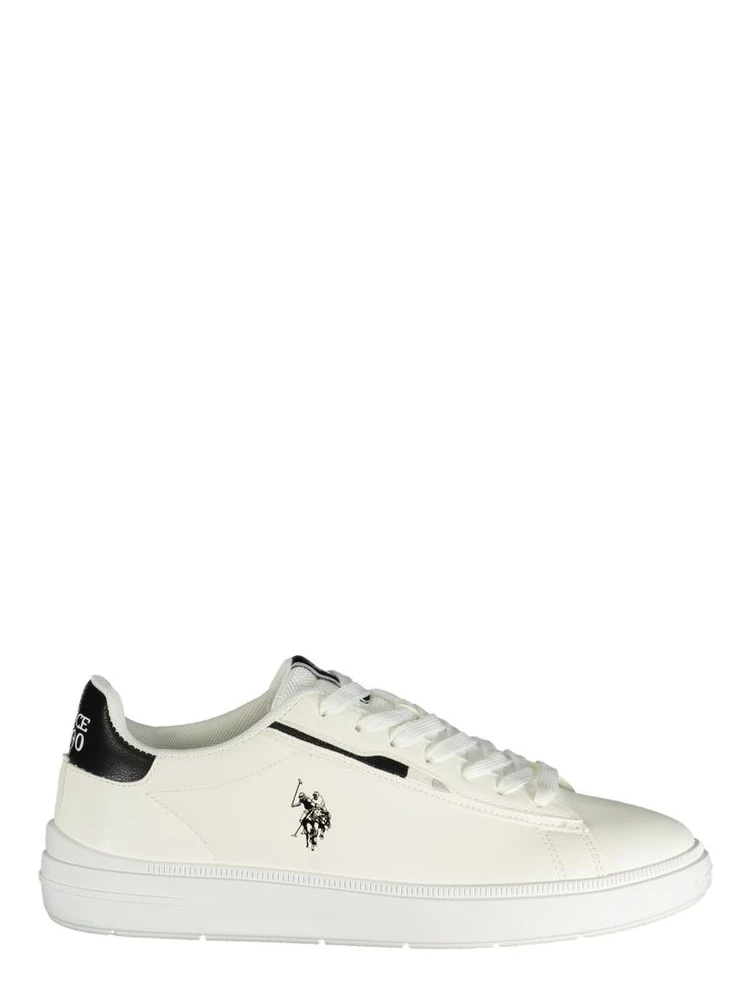 Bianco Polyurethane Mens Sneaker
