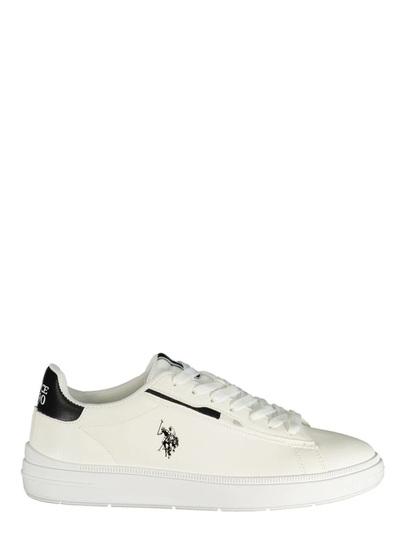 Bianco Polyurethane Mens Sneaker
