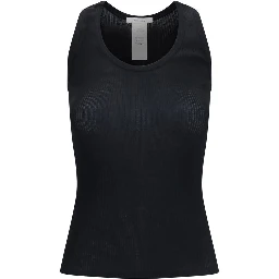 Black Cotton Tank Tops