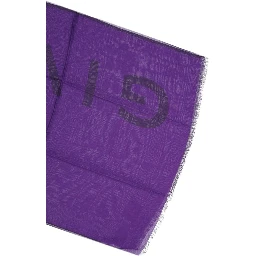 Purple Cashmere Scarf