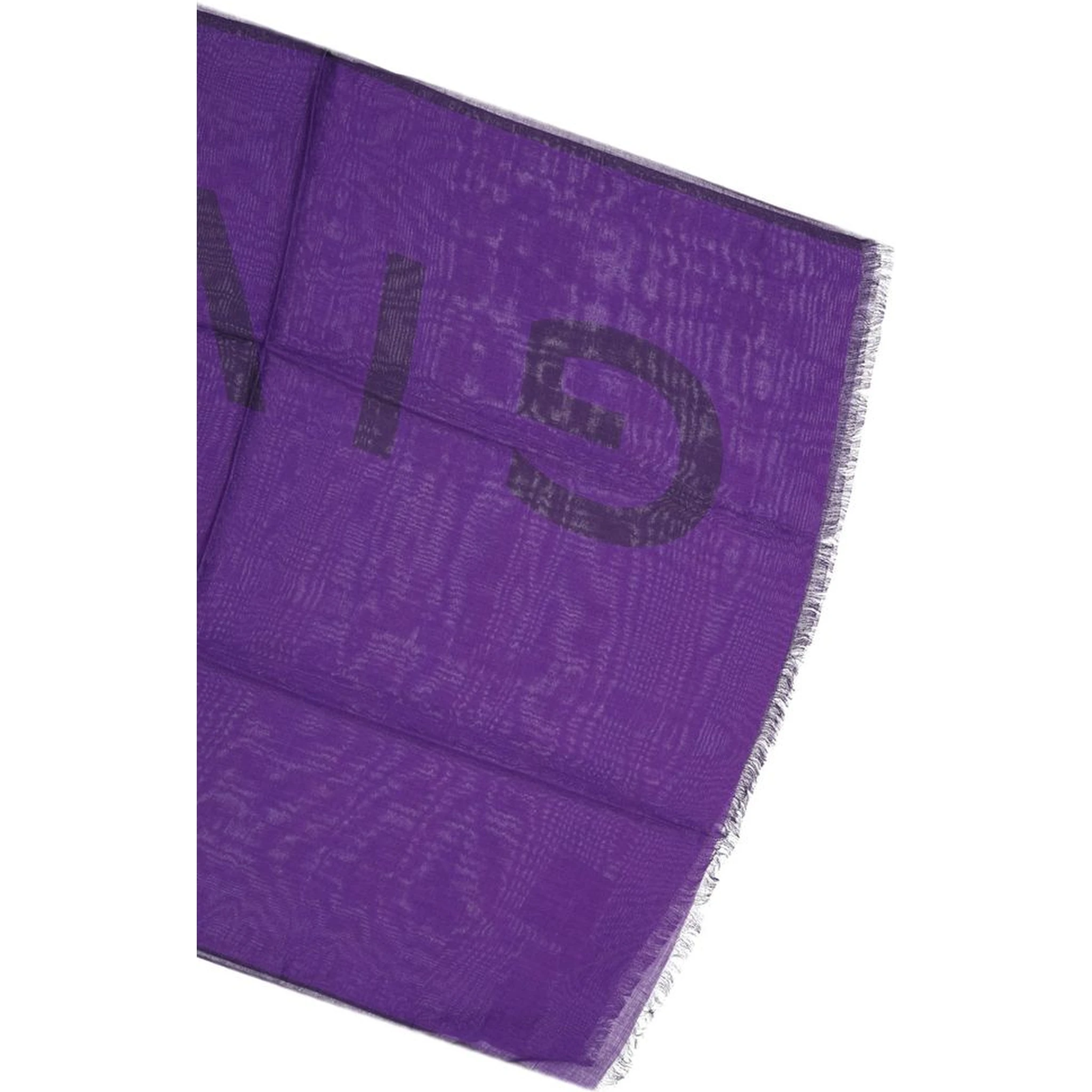 Purple Cashmere Scarf