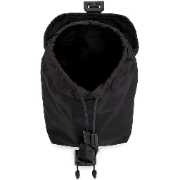 Black Nylon Backpack