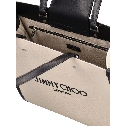 Beige Canvas Tote Bag
