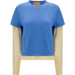 Blue Cotton Sweatshirt