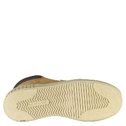Brown Polyurethane Men's Sneaker