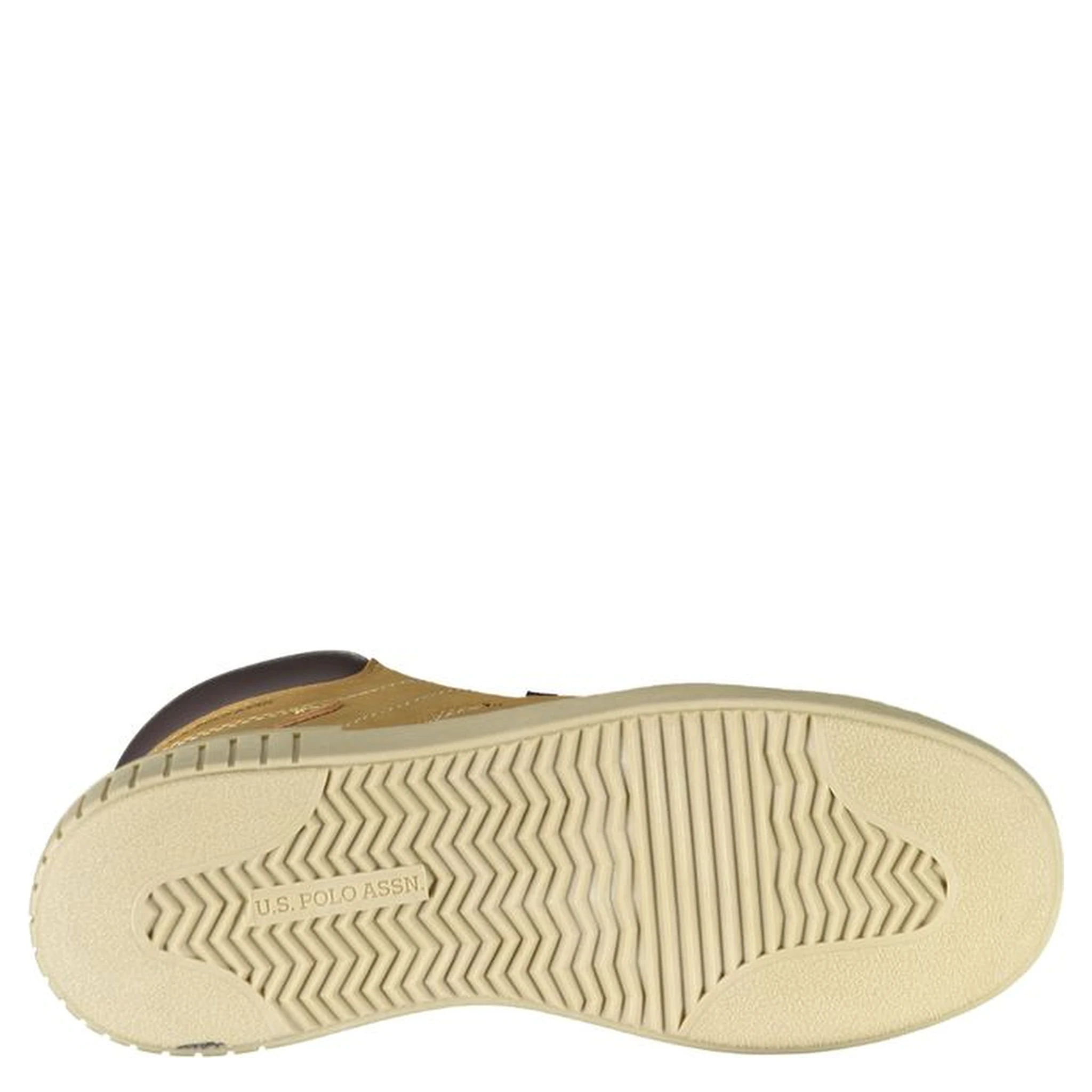 Brown Polyurethane Men's Sneaker