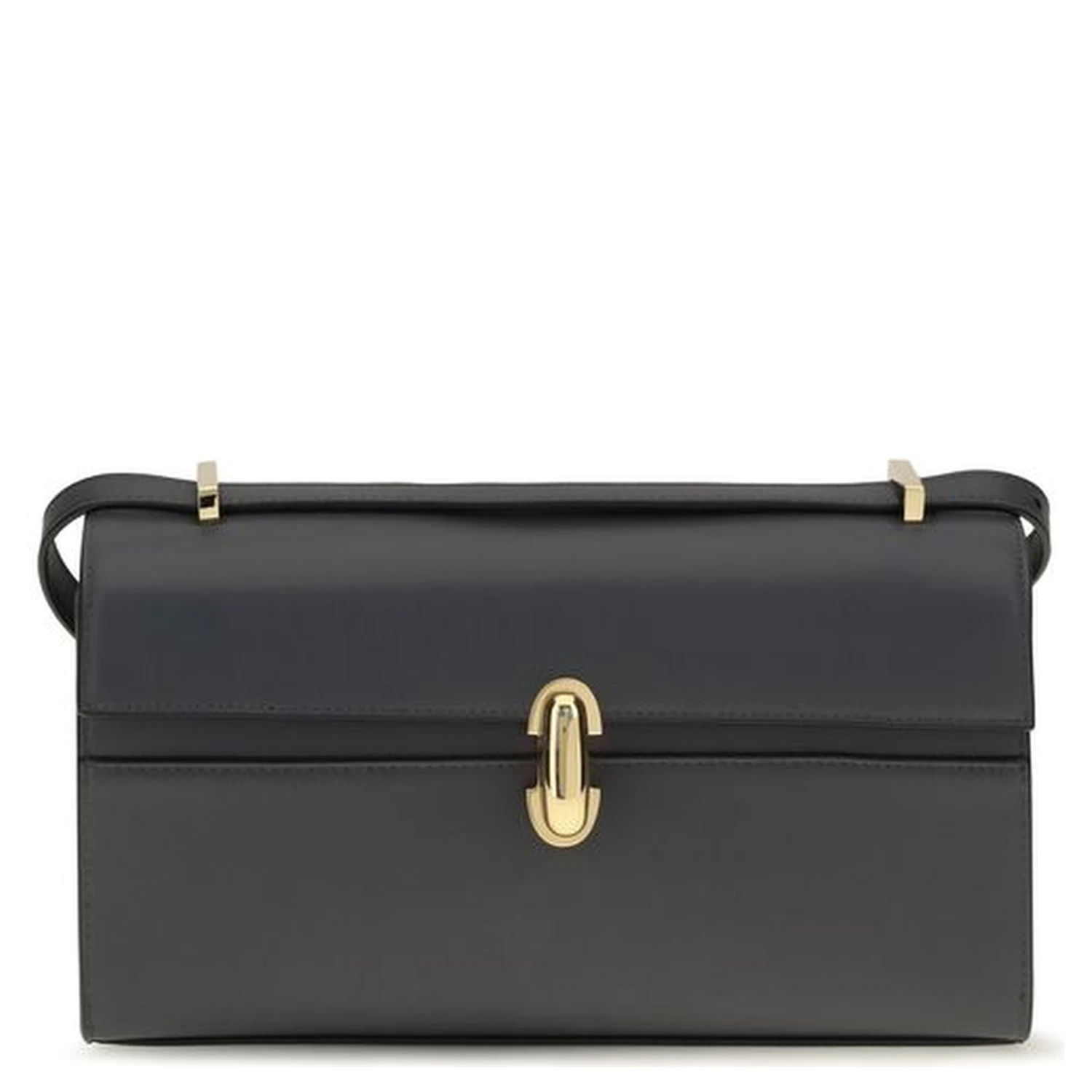 Gray Calf Leather Bos Taurus Shoulder Bag