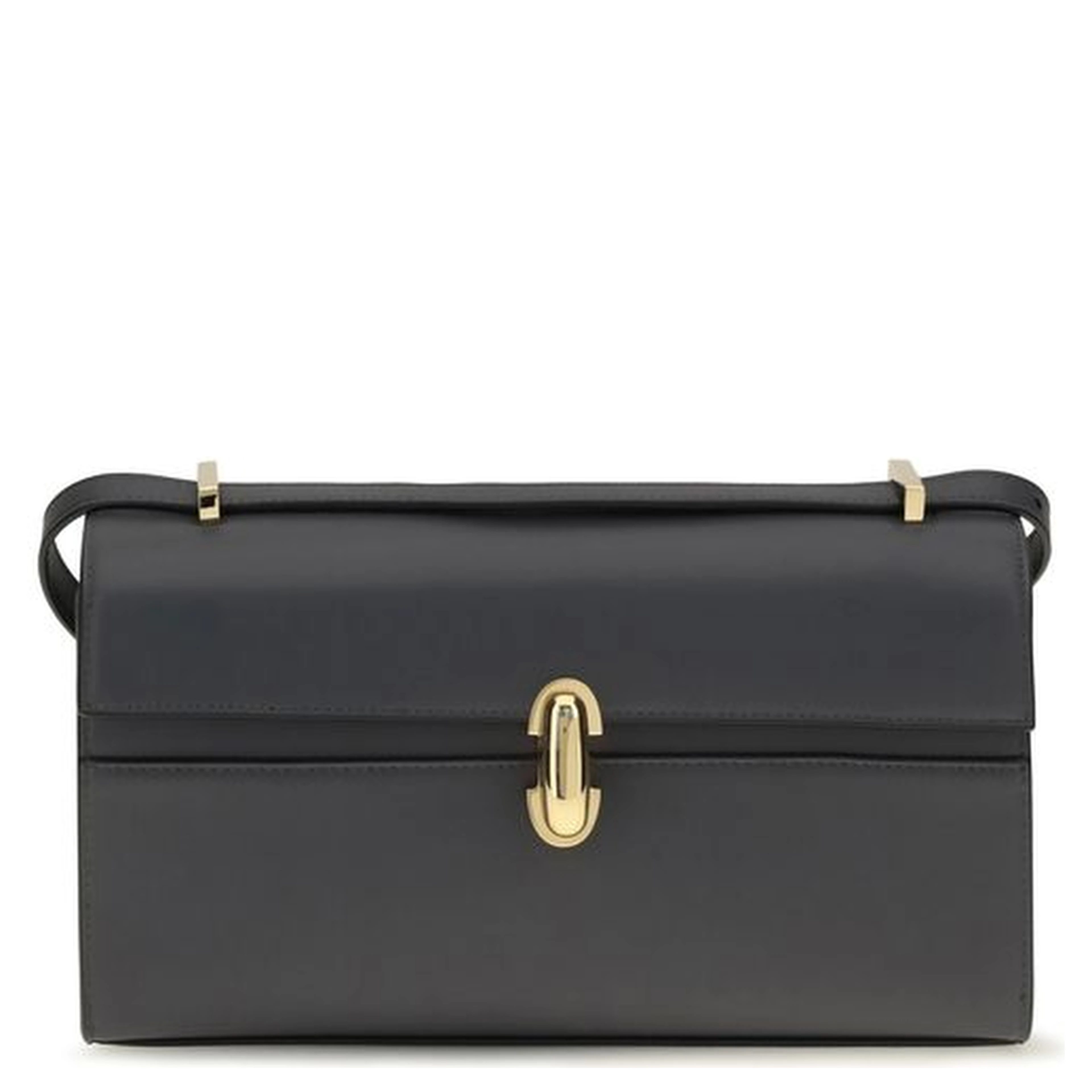 Gray Calf Leather Bos Taurus Shoulder Bag