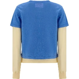 Blue Cotton Sweatshirt