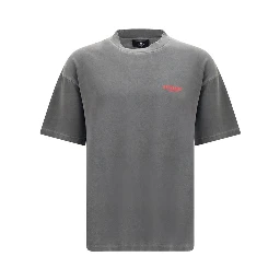Gray Cotton T-Shirt