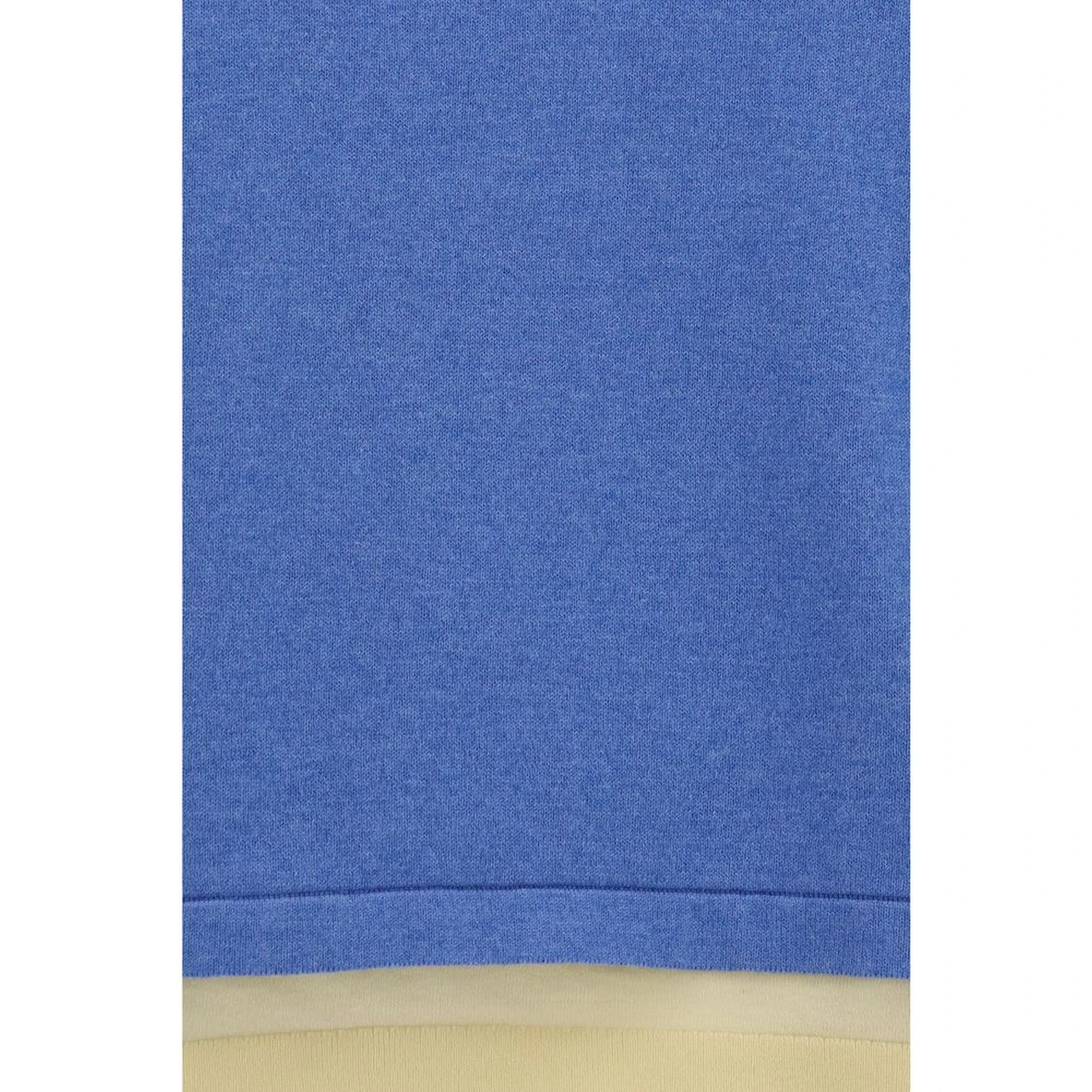 Blue Cotton Sweatshirt