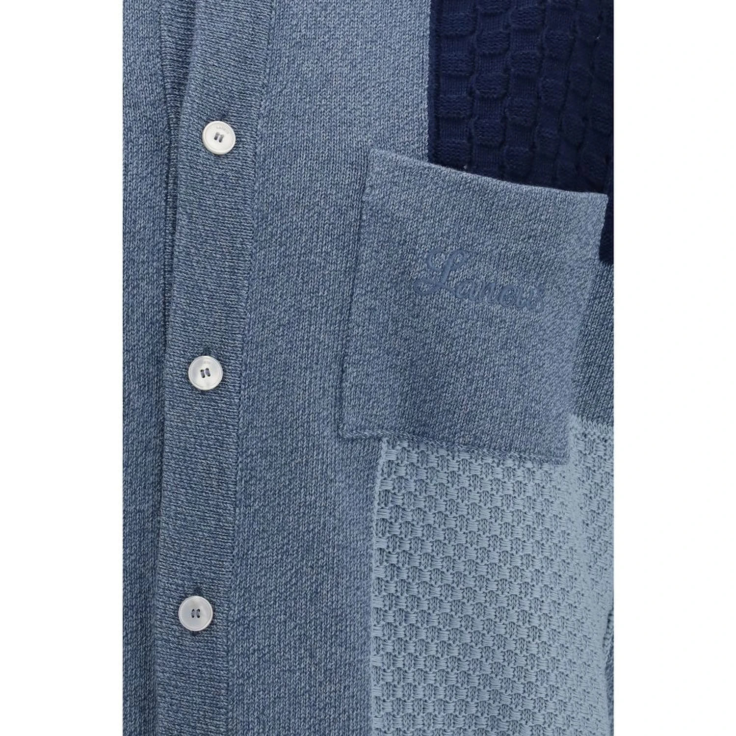 Blue Cotton Sweatshirt