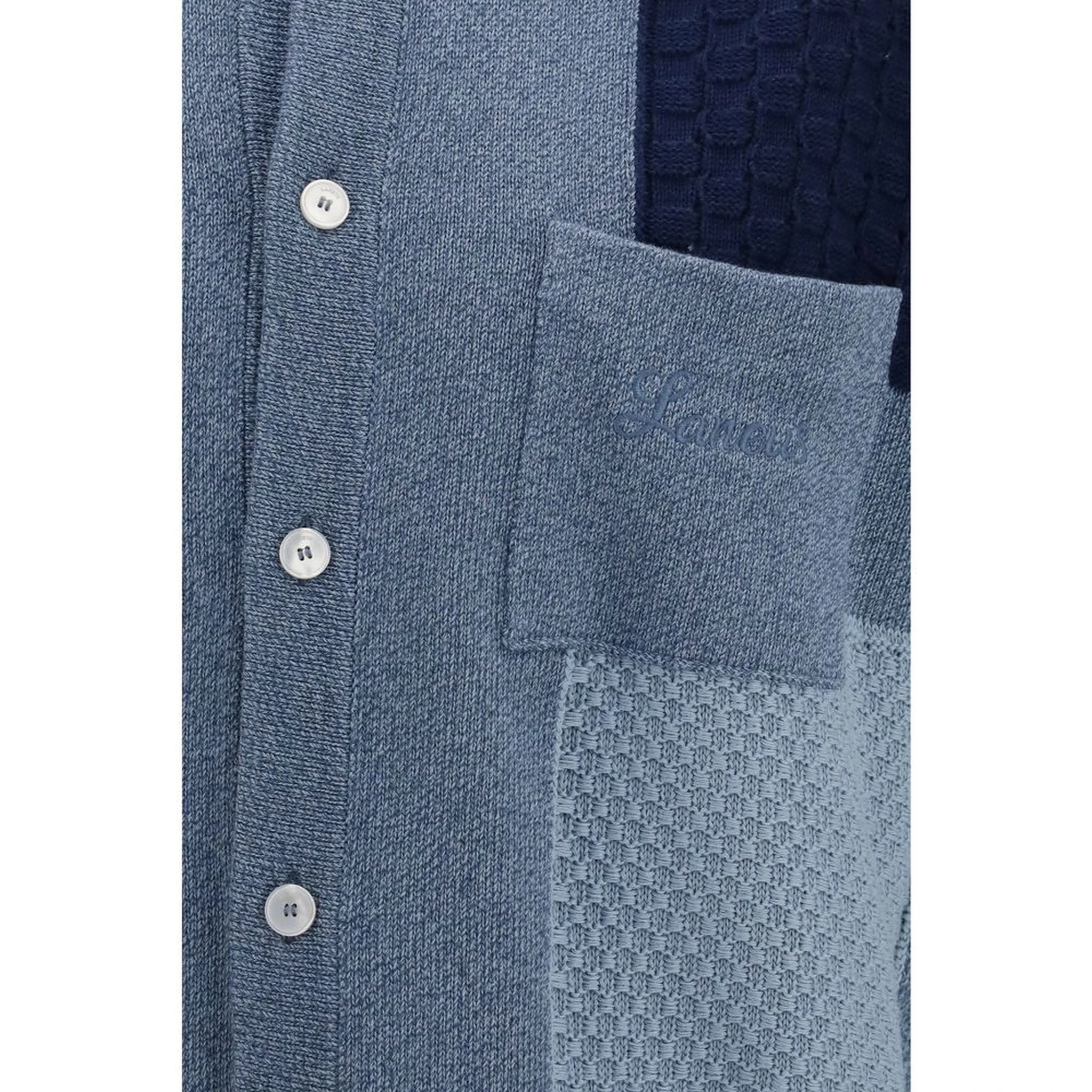 Blue Cotton Sweatshirt
