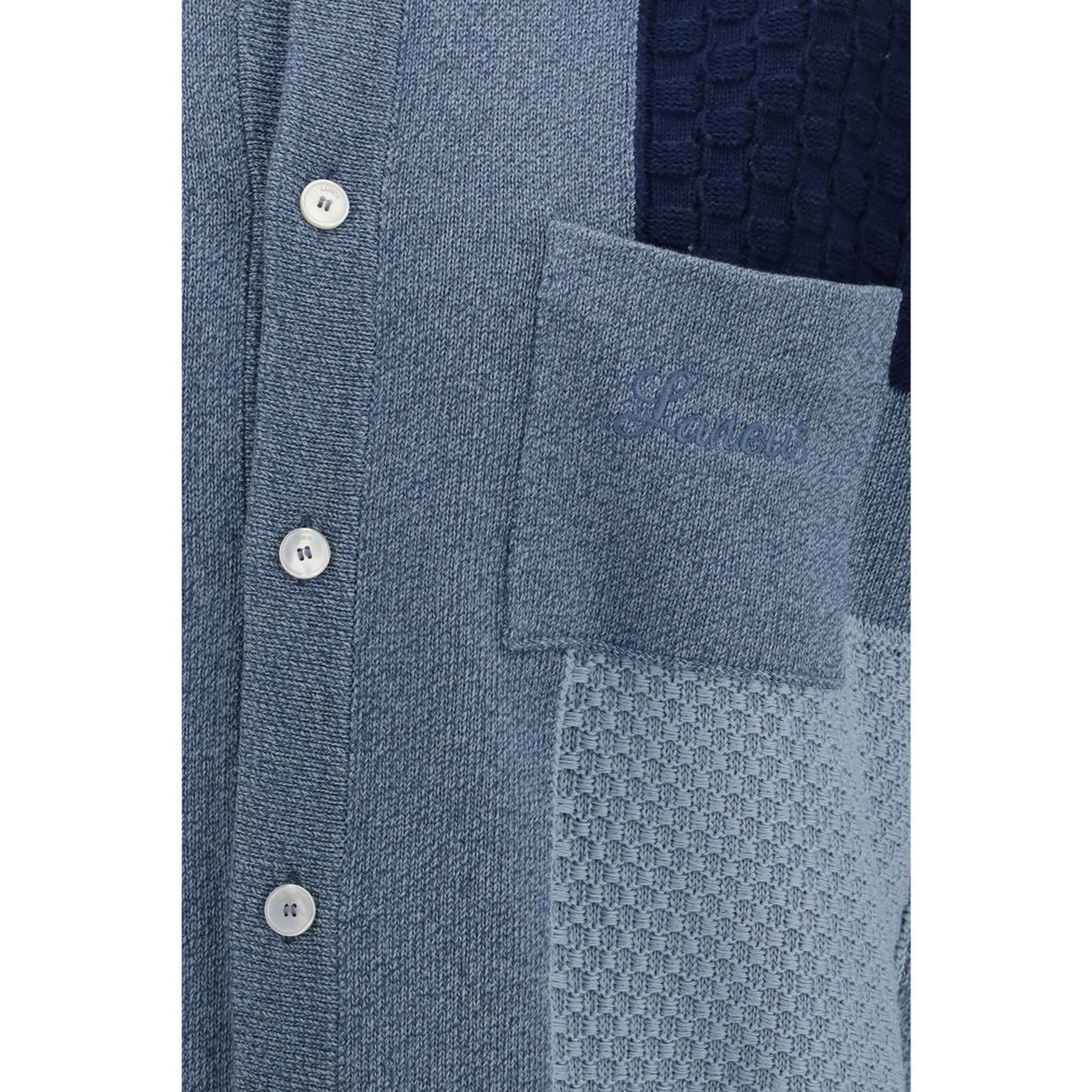 Blue Cotton Sweatshirt