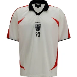 White Polyester T-Shirt