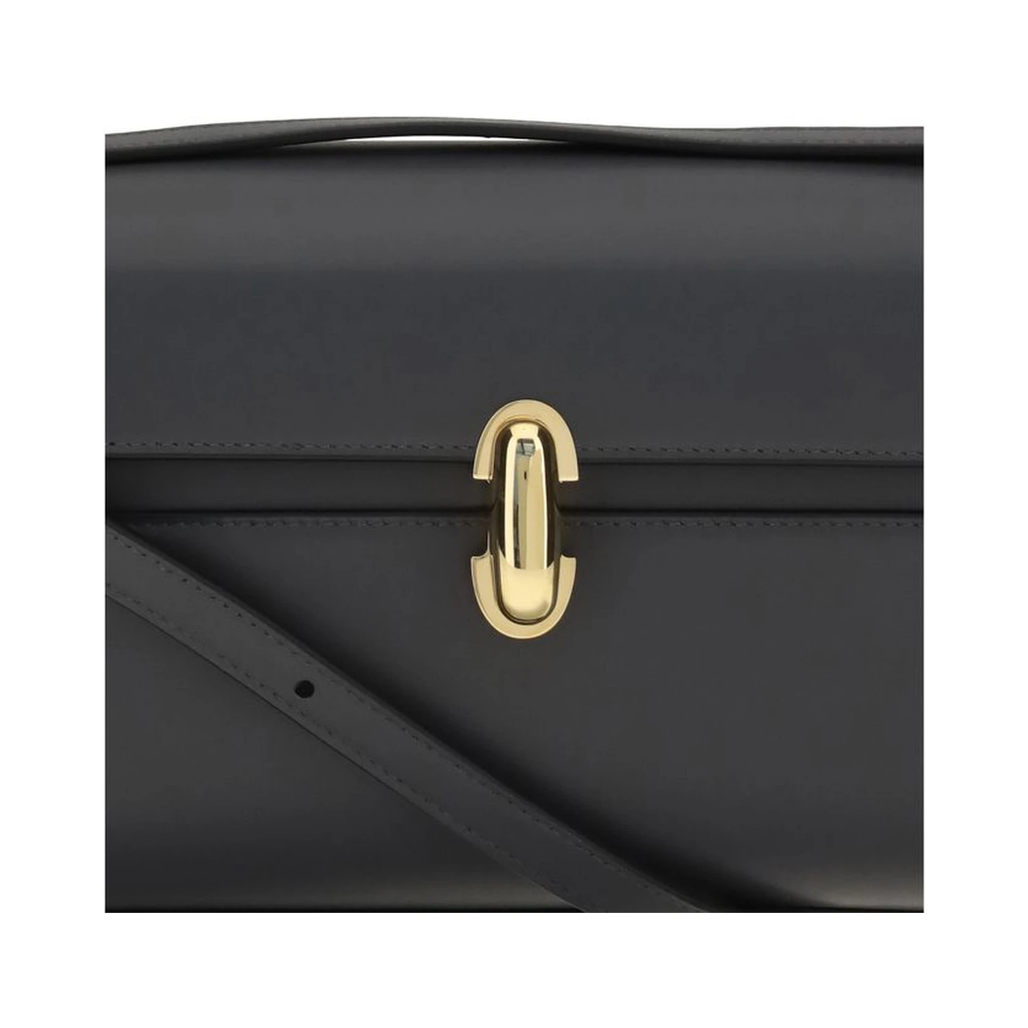 Gray Calf Leather Bos Taurus Shoulder Bag