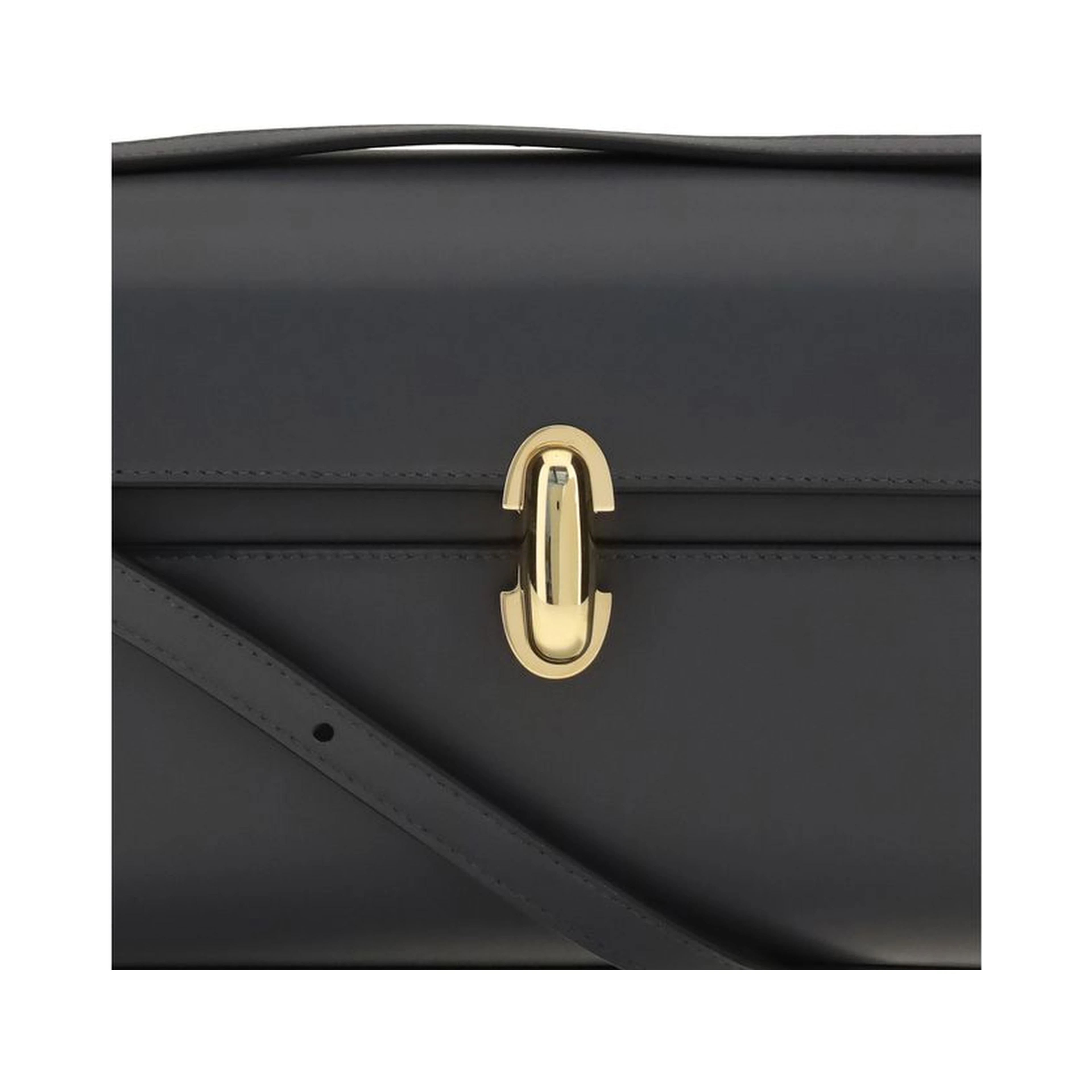 Gray Calf Leather Bos Taurus Shoulder Bag