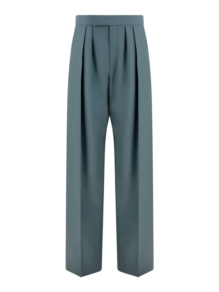 Bicolor Wool Oves Aries Dress Pants