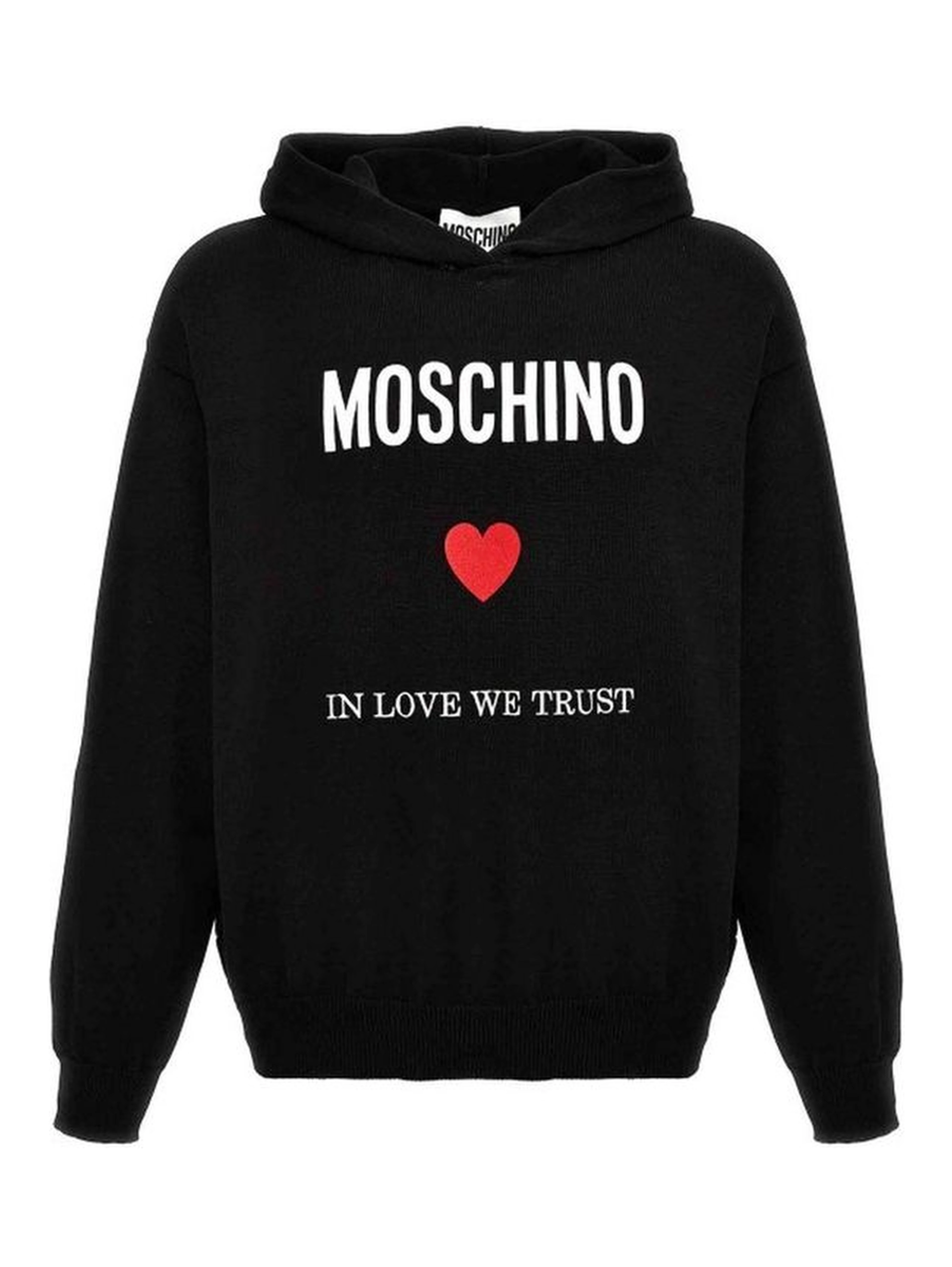 Black Cotton Sweatshirt