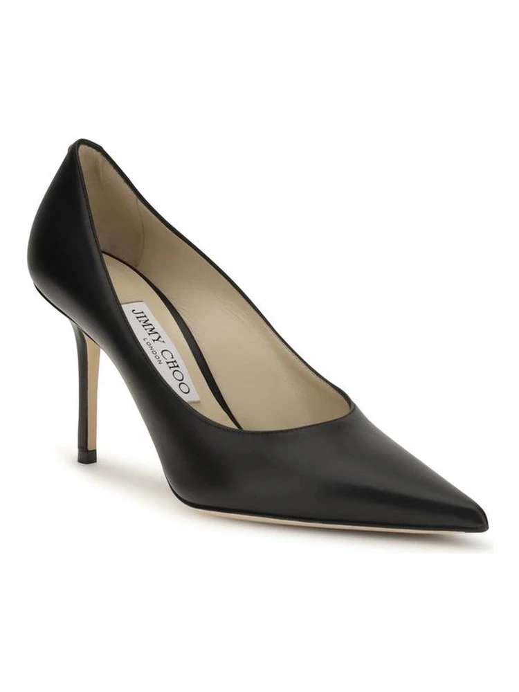 Black Calf Leather Bos Taurus High Heel Pumps alternative