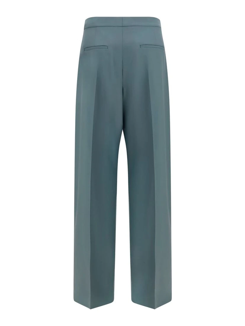 Bicolor Wool Oves Aries Dress Pants