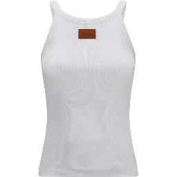 White Cotton Tank Tops