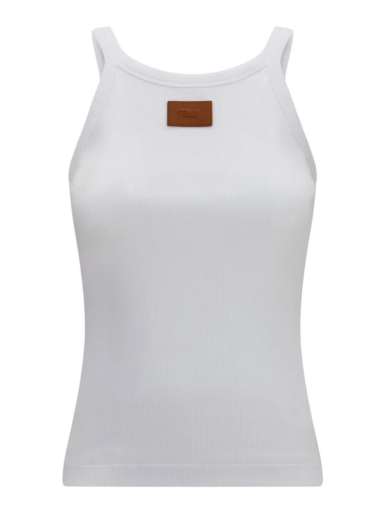 White Cotton Tank Tops