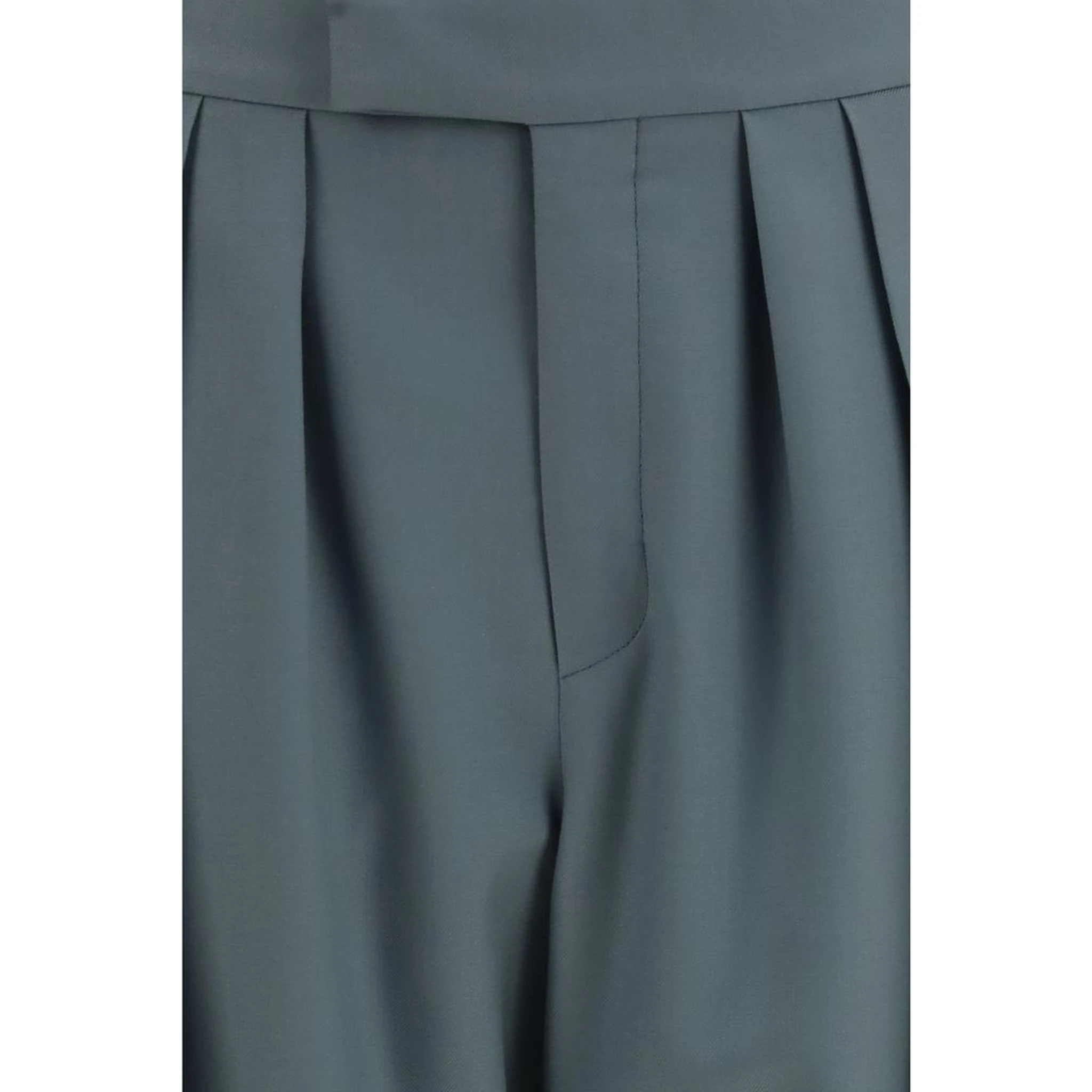 Bicolor Wool Oves Aries Dress Pants