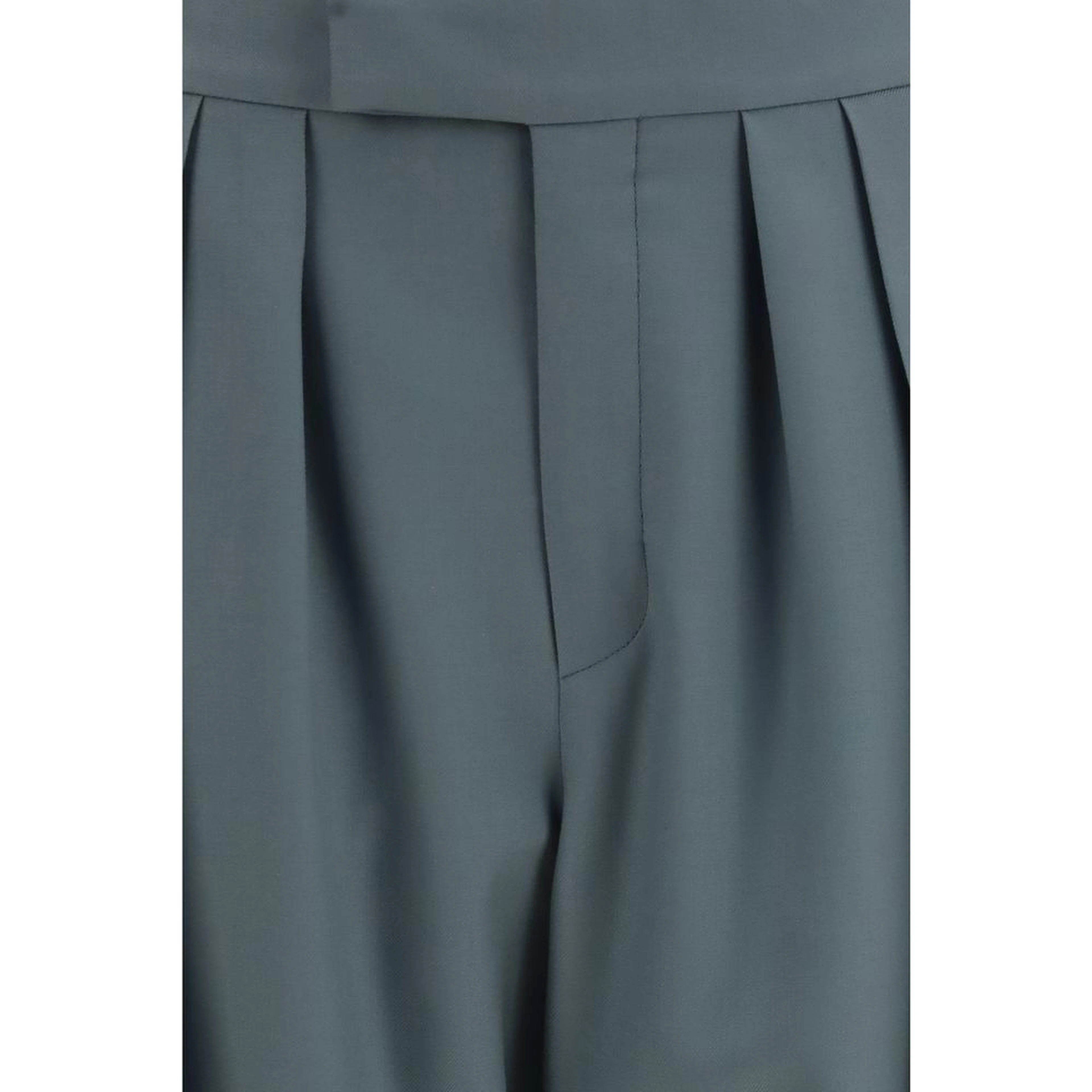 Bicolor Wool Oves Aries Dress Pants