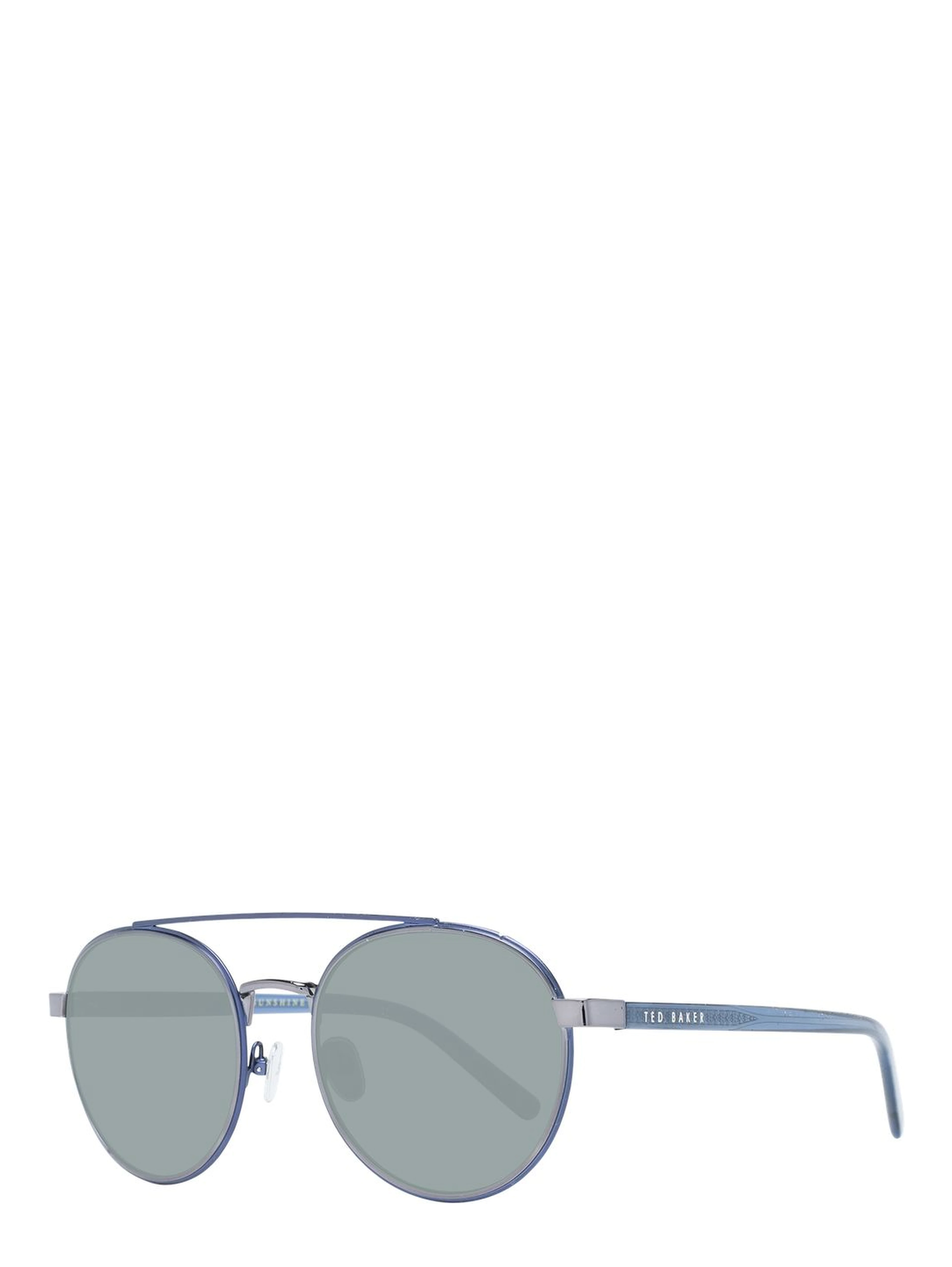 Blue Metal Sunglasses