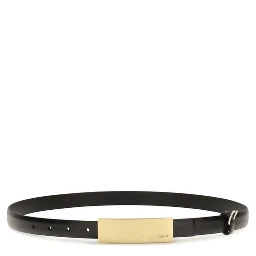 Black Calf Leather Bos Taurus Regular Belt