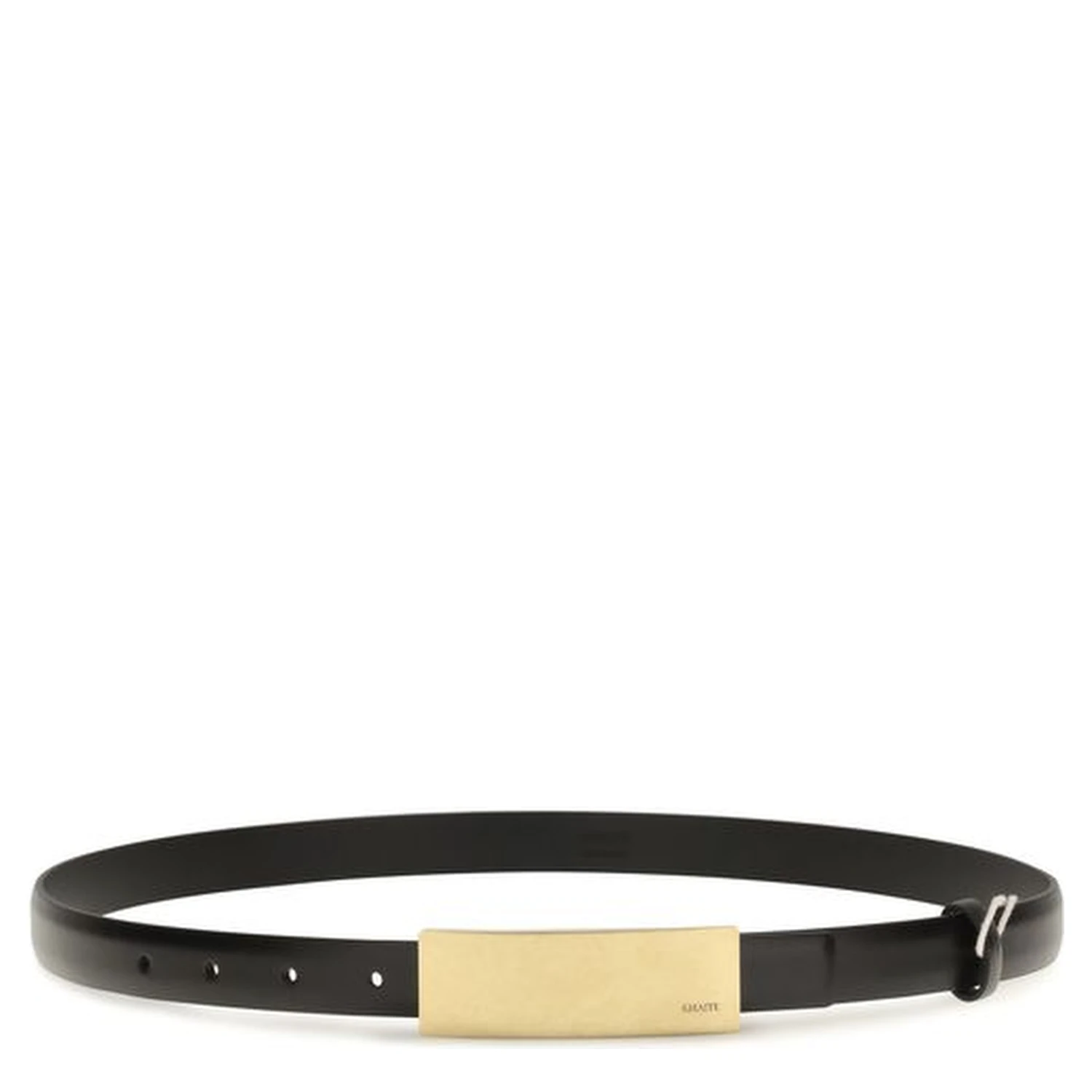 Black Calf Leather Bos Taurus Regular Belt