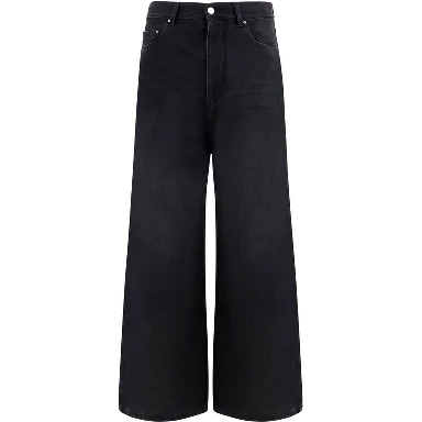 Black Cotton Jeans Denim