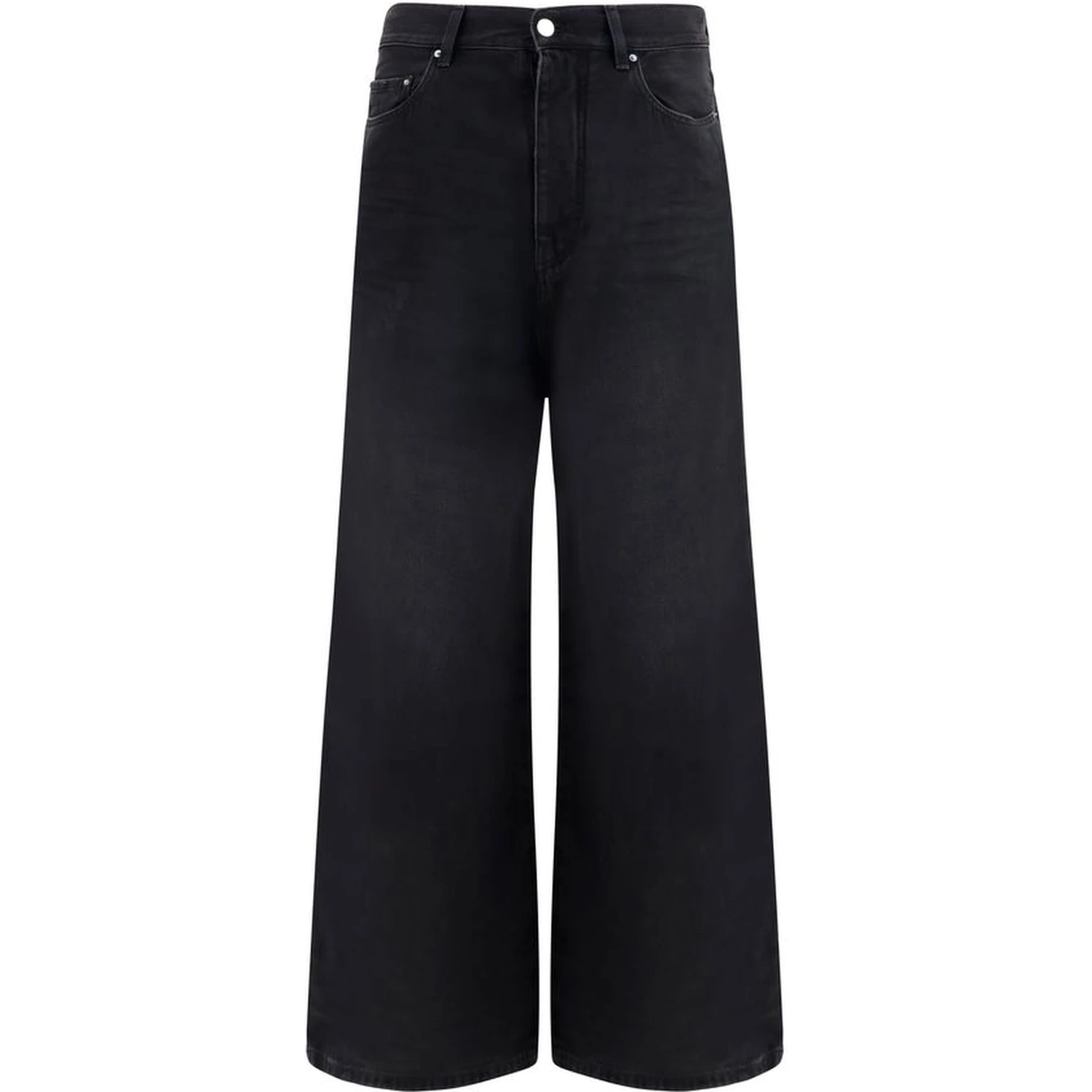 Black Cotton Jeans Denim