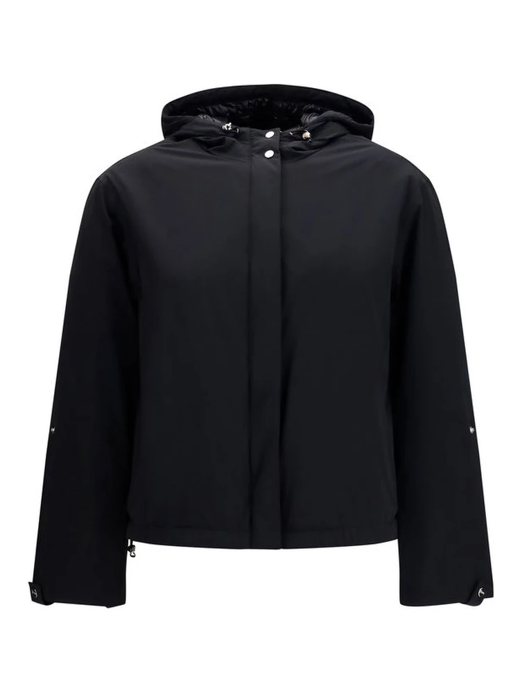 Black Polyamide Shell Jacket