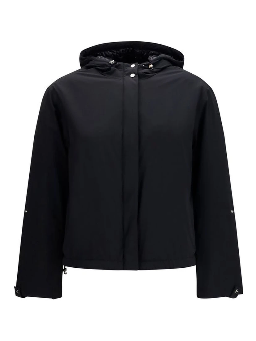 Black Polyamide Shell Jacket