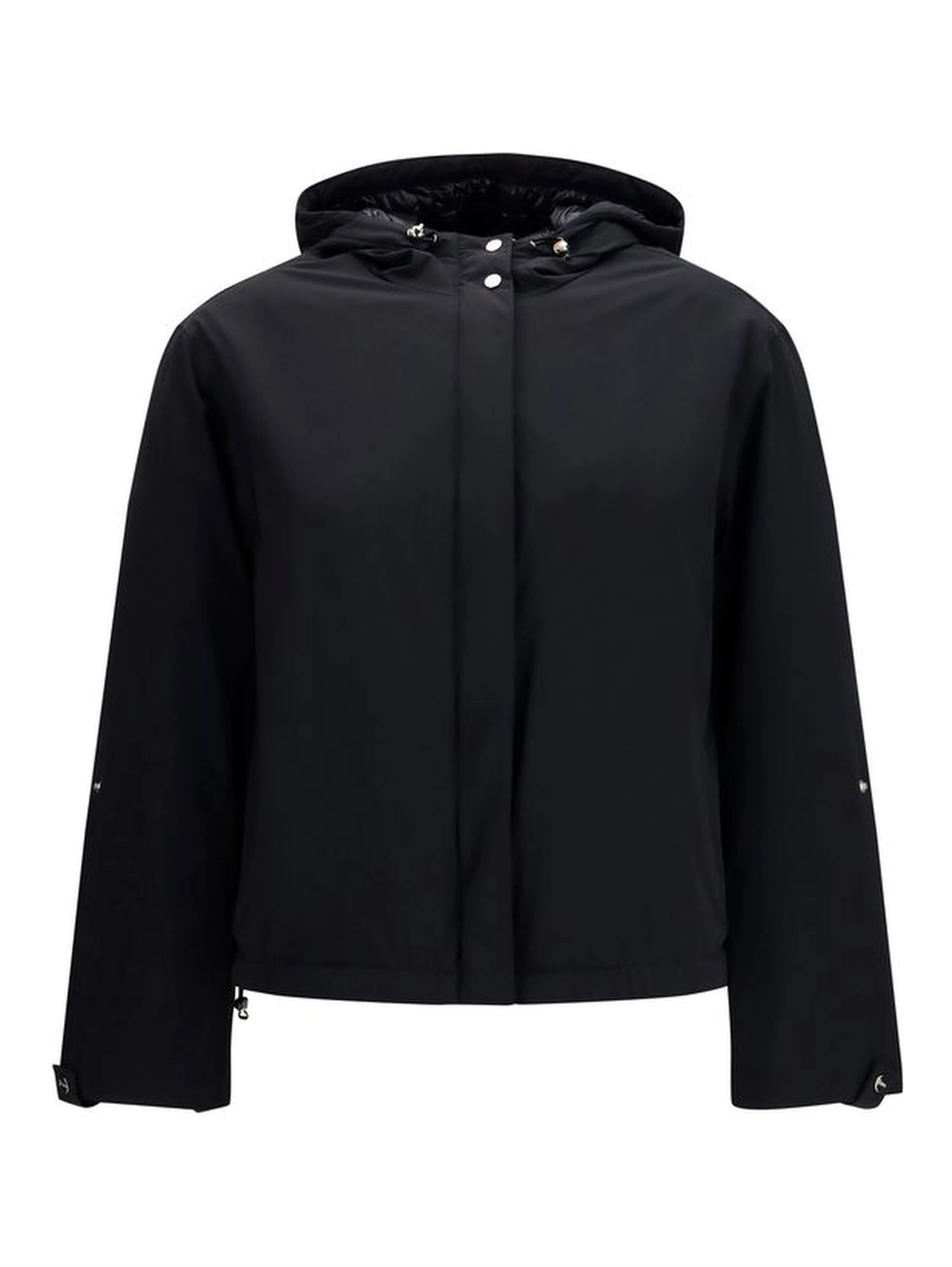 Black Polyamide Shell Jacket
