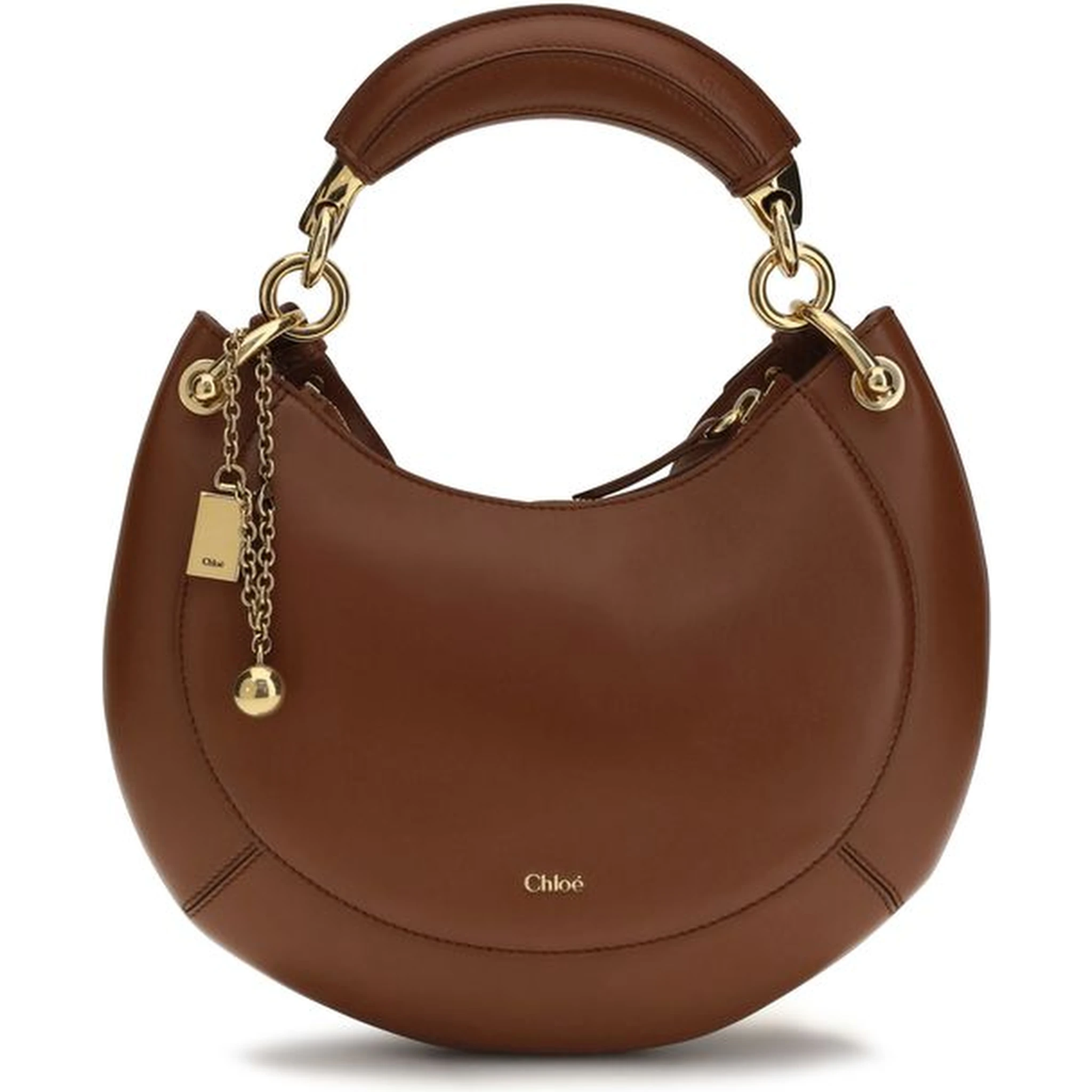 Brown Calf Leather Bos Taurus Shoulder Bag