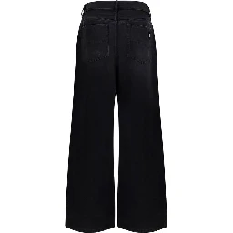 Black Cotton Jeans Denim