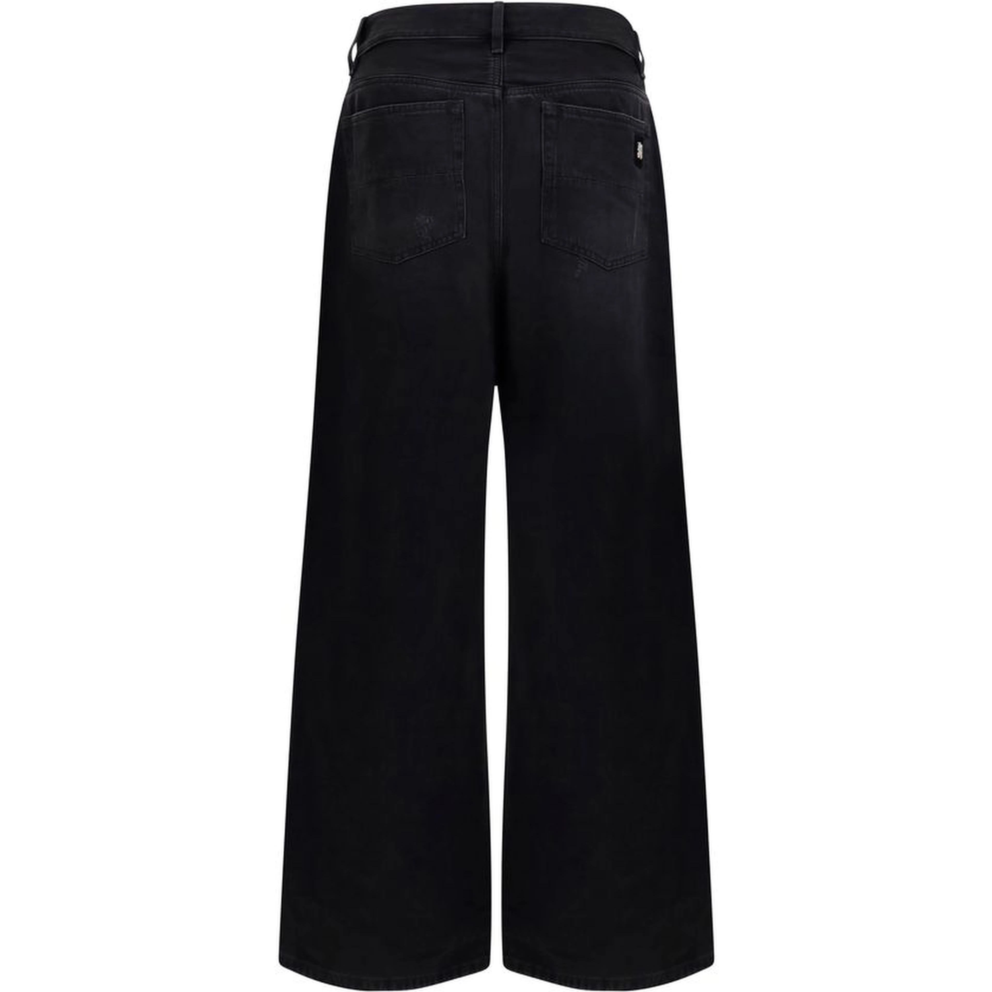 Black Cotton Jeans Denim