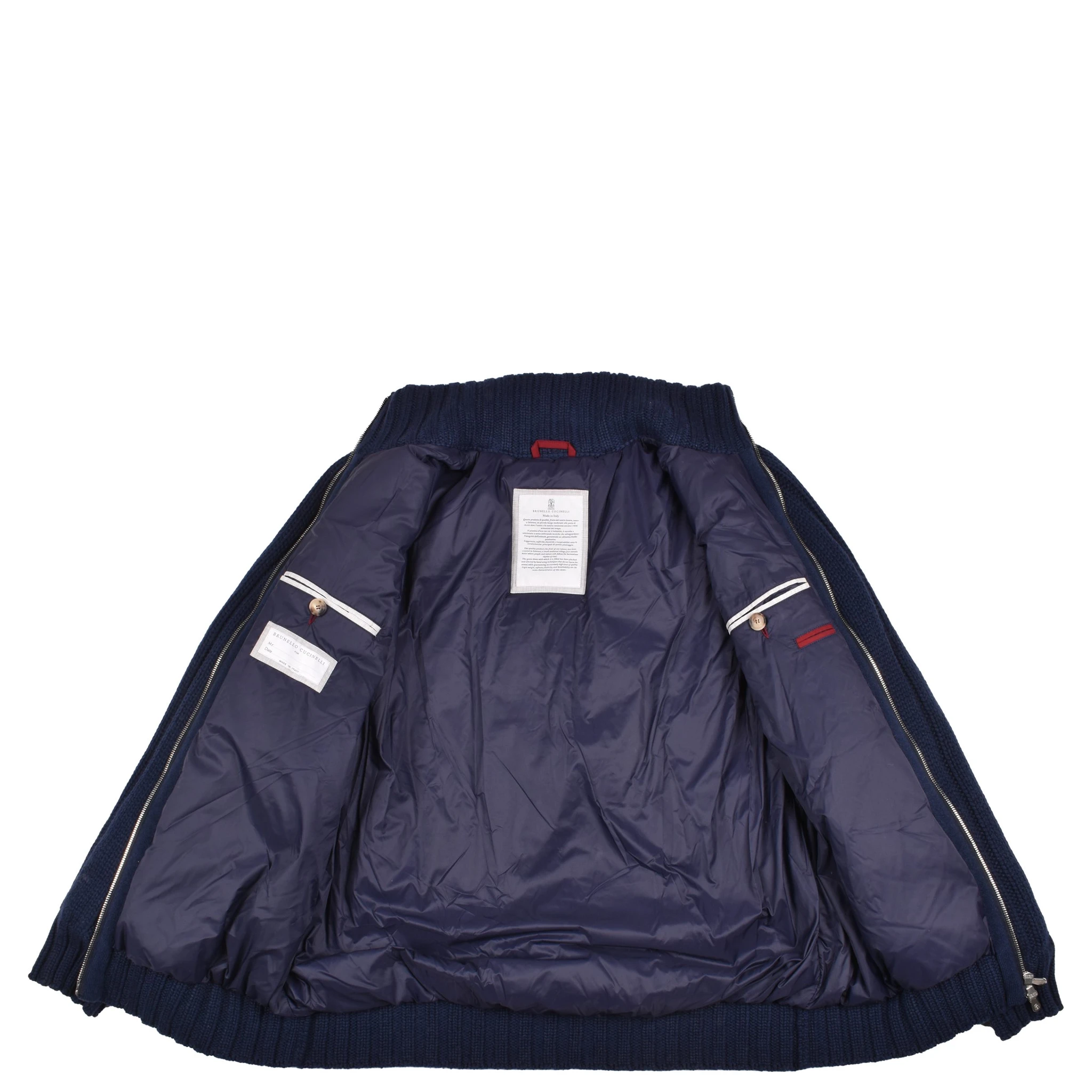 Blue Cashmere Jackets And Coat