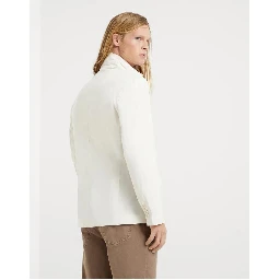 Bicolor Polyester Blazer