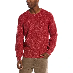Red Wool Sweatshirt