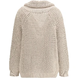 Cream Cotton Cardigan