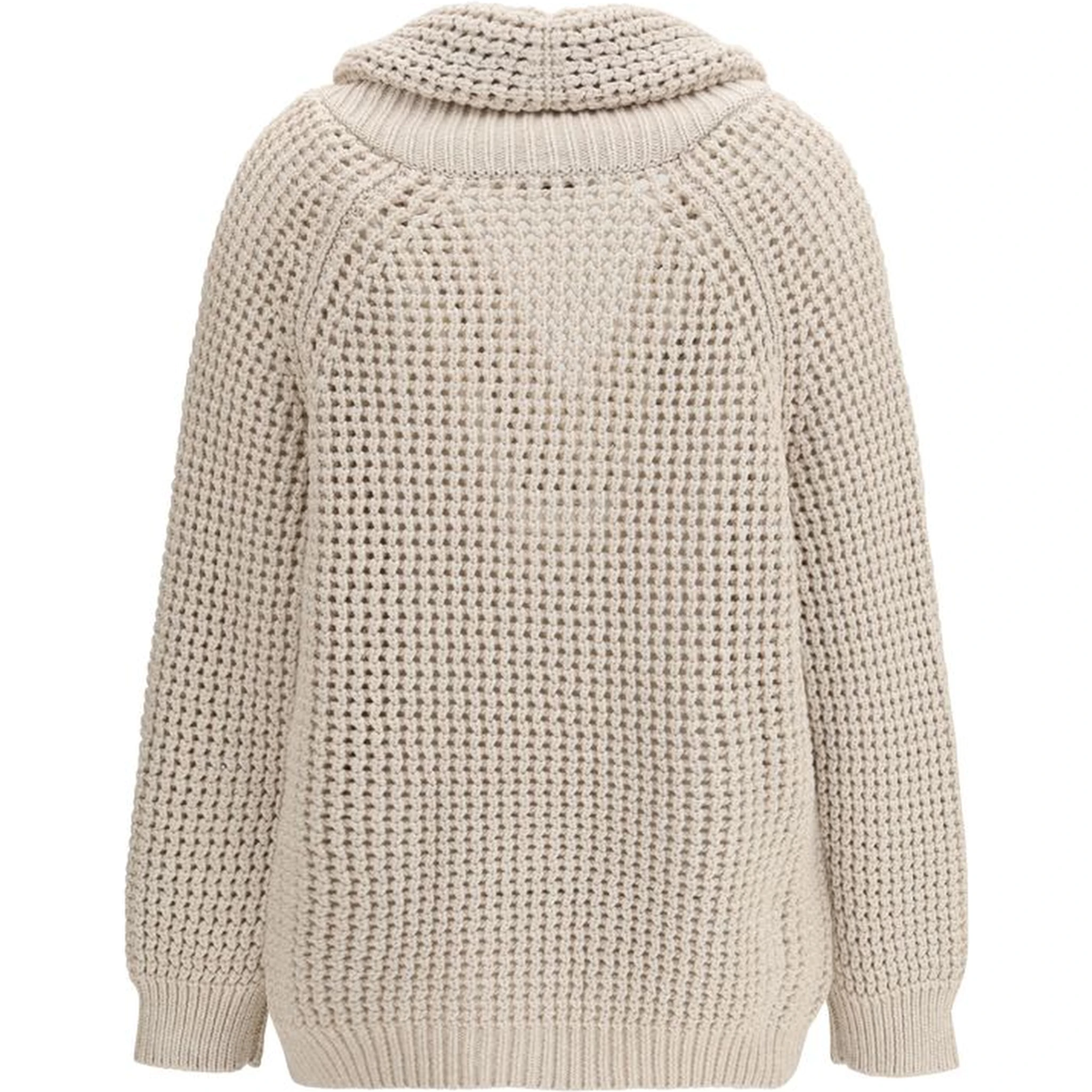 Cream Cotton Cardigan