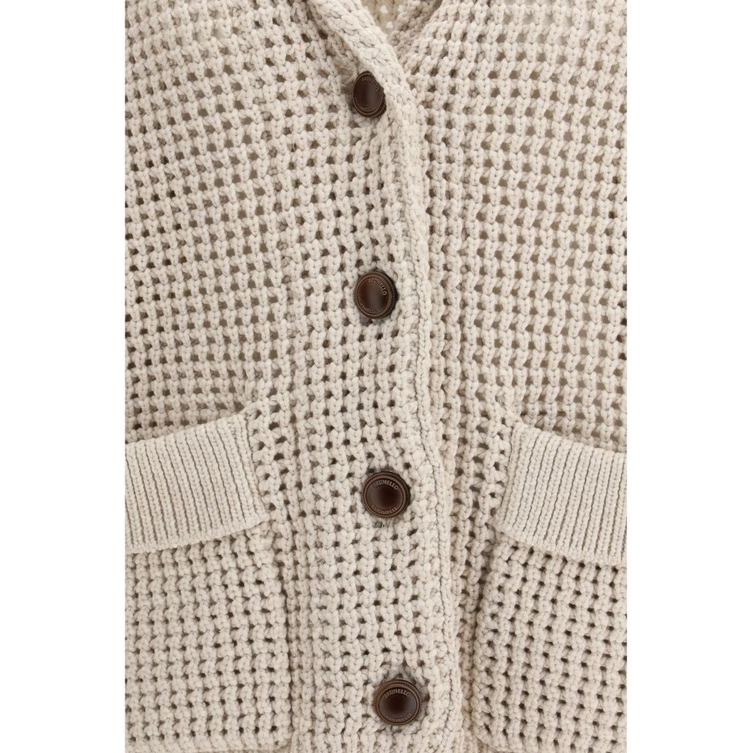 Cream Cotton Cardigan