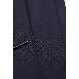 Black Wool Slim Fit Formal 2 Piece Men Suit