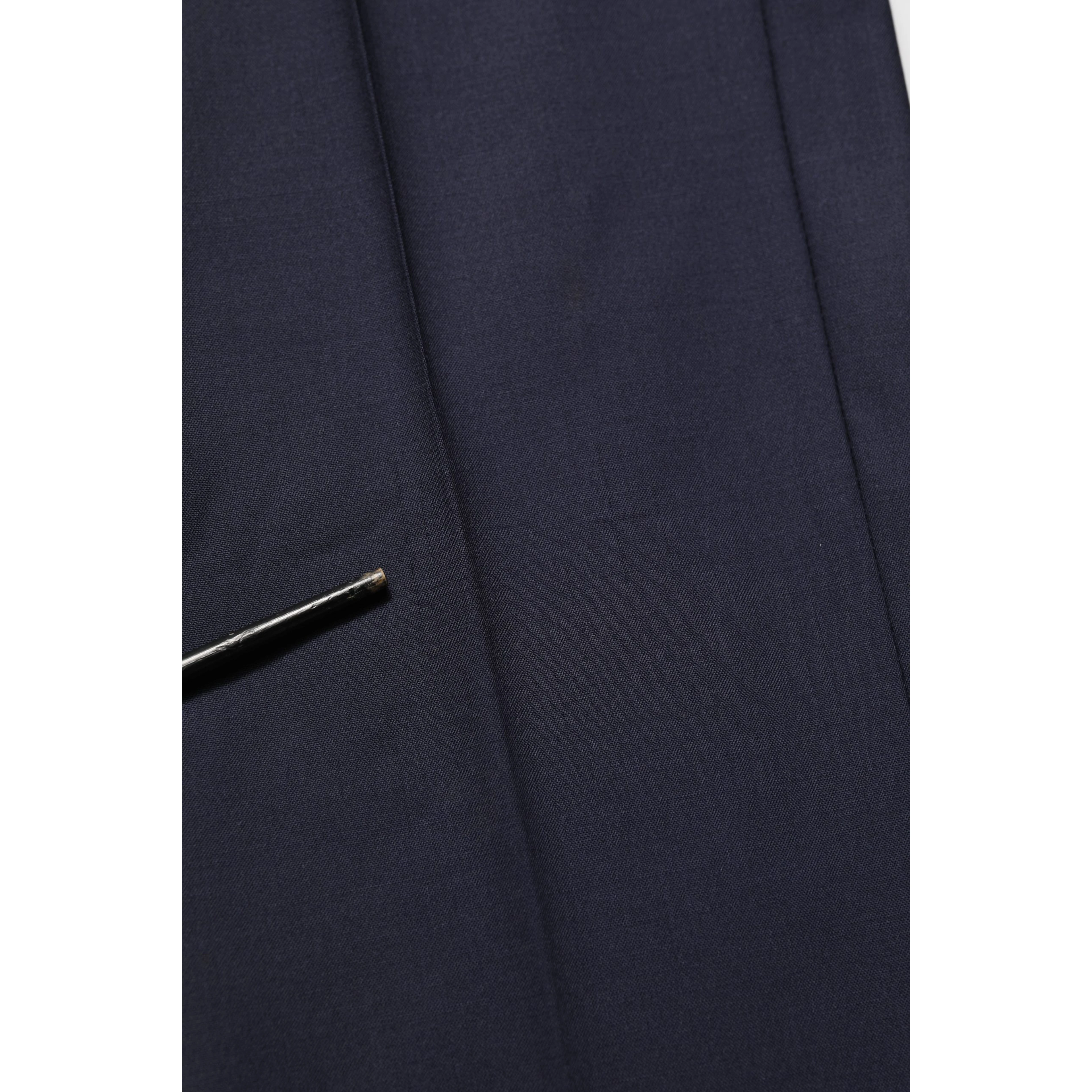 Black Wool Slim Fit Formal 2 Piece Men Suit