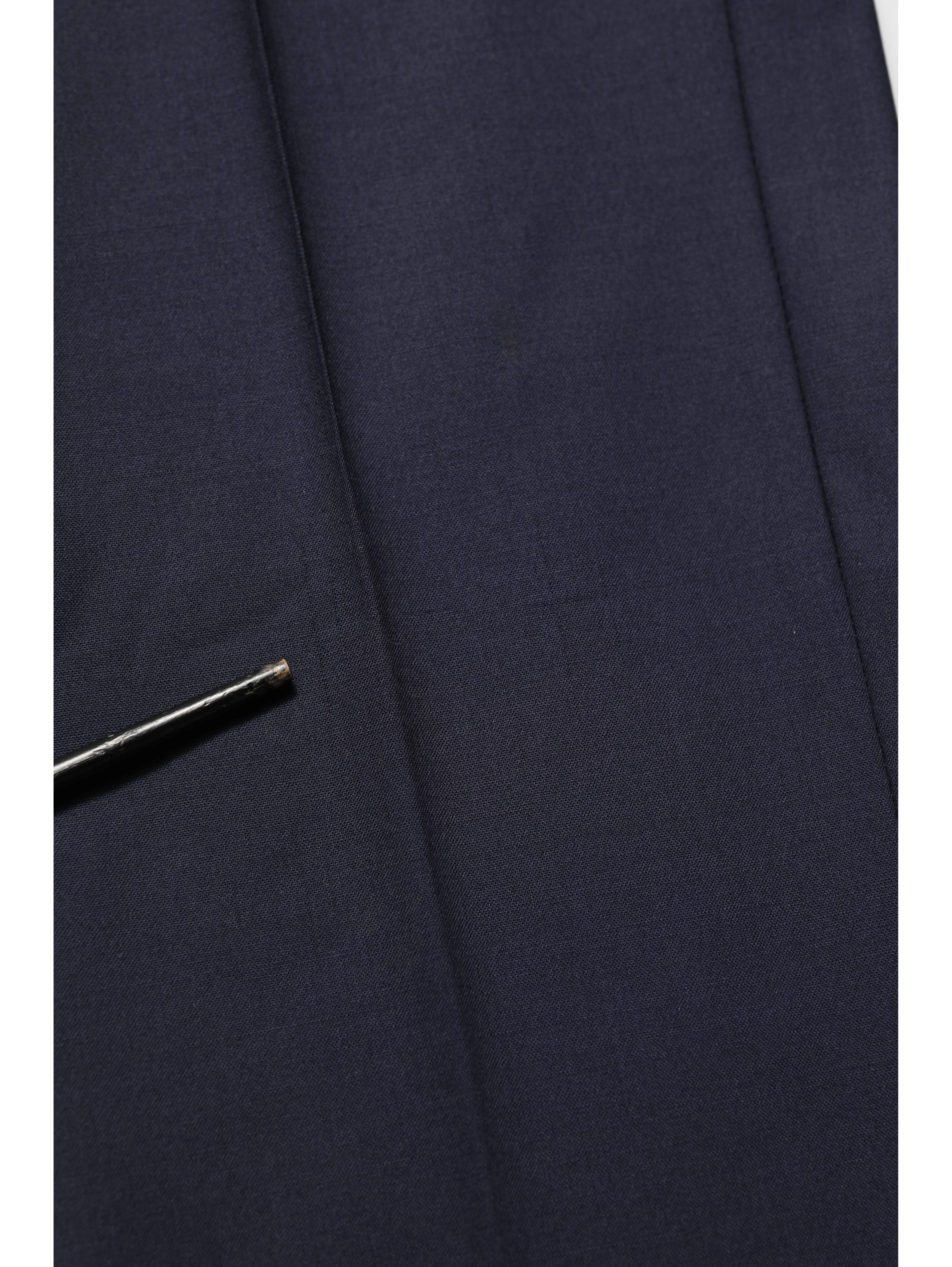 Black Wool Slim Fit Formal 2 Piece Men Suit