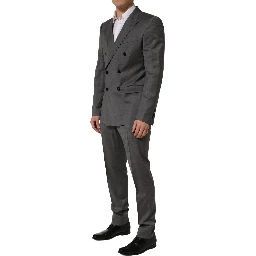 Gray MARTINI Slim Fit Formal 2Piece Men Suit